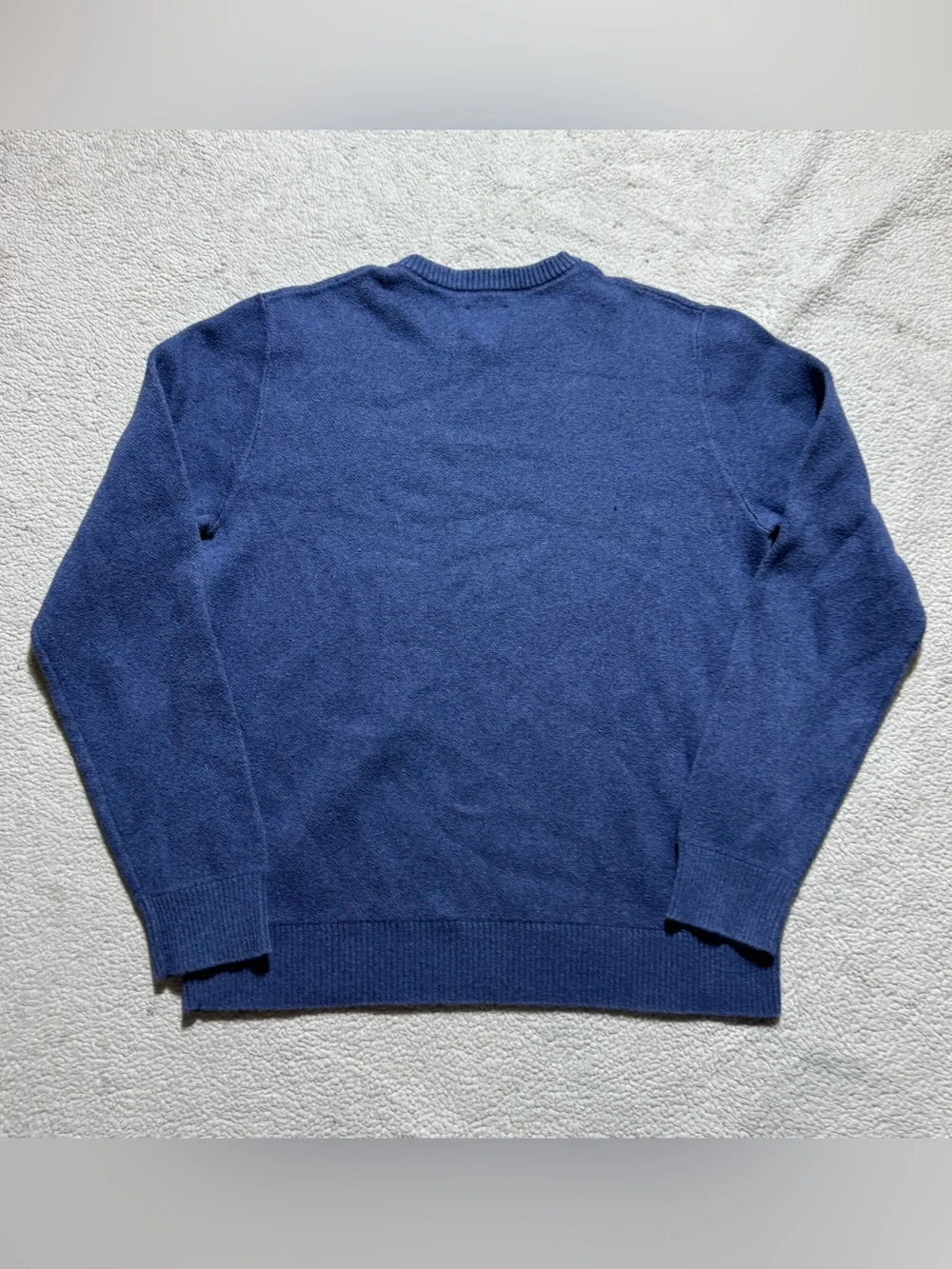 Fender x Lucky Brand Sweater Womens Small Blue‎ Long Sleeve Guitar Graphic Top